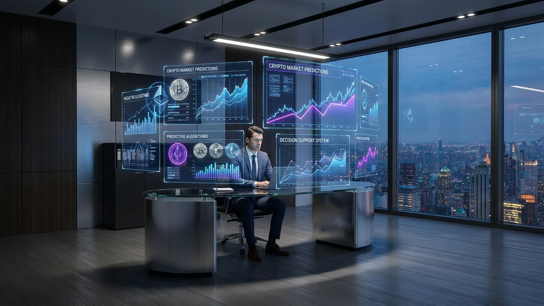 Peering into Crypto's Crystal Ball: A Human Touch on Predictive Analytics